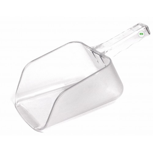 Совок для льоду та сипучих прозорий, полікарбонат, 1900 мл, арт. KN-P-038/KN-GIS-04