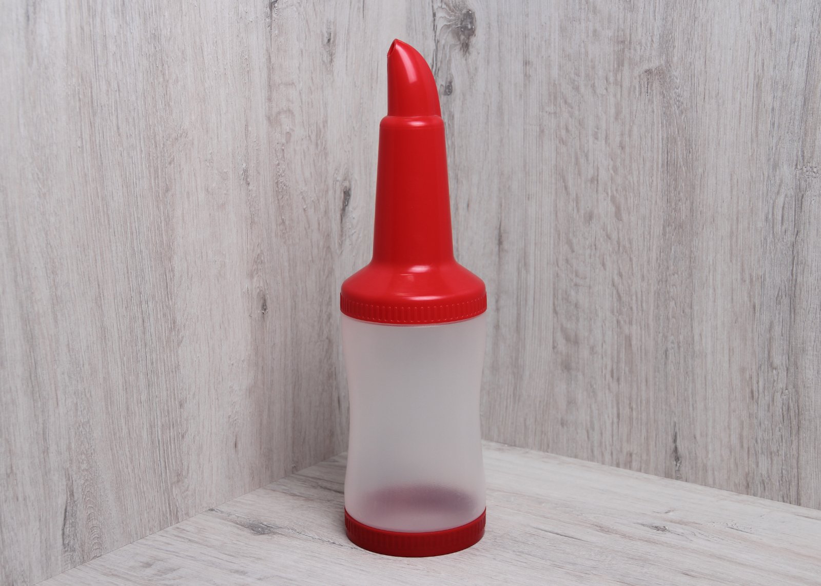Пляшка з гейзером для дресингу та флейринга червона (1,0 л), арт. KN-JW-BSP1 red