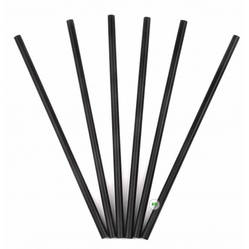 Трубочка фреш чорна, Ø 8 мм, 21 см, 500 шт.