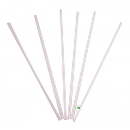 Трубочка мартіні прозора овальна, Ø 3 мм, 12,5 см, 500 шт.