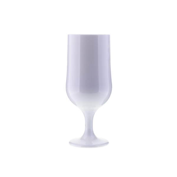 Преміум стакан білий з полікарбонату, 370 мл, арт. KN-PM.G38-W