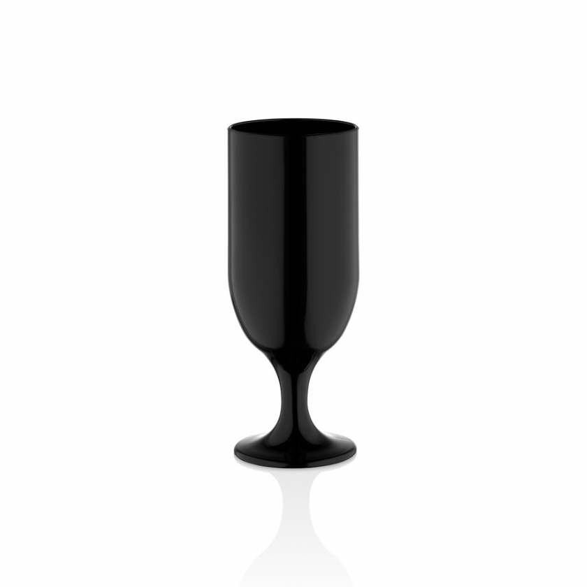 Преміум стакан чорний з полікарбонату, 370 мл, арт. KN-PM.G38