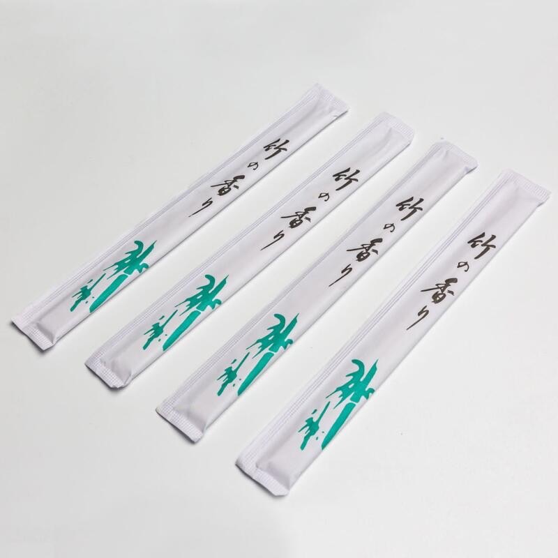 Палочки для суши в белой упаковке “Бамбук”, Ø 4,2 мм, 23 см, 100 штук, арт. KN-1021042
