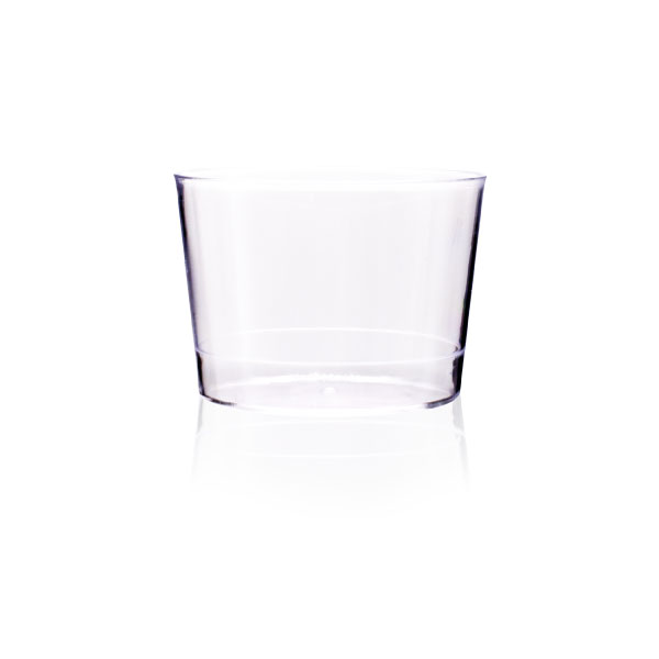 Креманка кругла, прозорий полістирол, 180 мл, Ø 75 мм, h 57 мм, арт. KN-DC.18