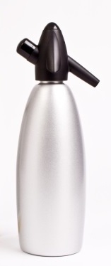 Сифон для содової, нерж. сталь, 1000 мл, Ø 105 мм, h 330 мм, арт. KN- YZ-SG01S