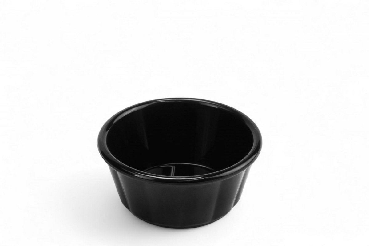 Соусник круглый черный, поликарбонат, V 35 мл, Ø 56 мм, арт. KN-GS-06Bl / KN-609002