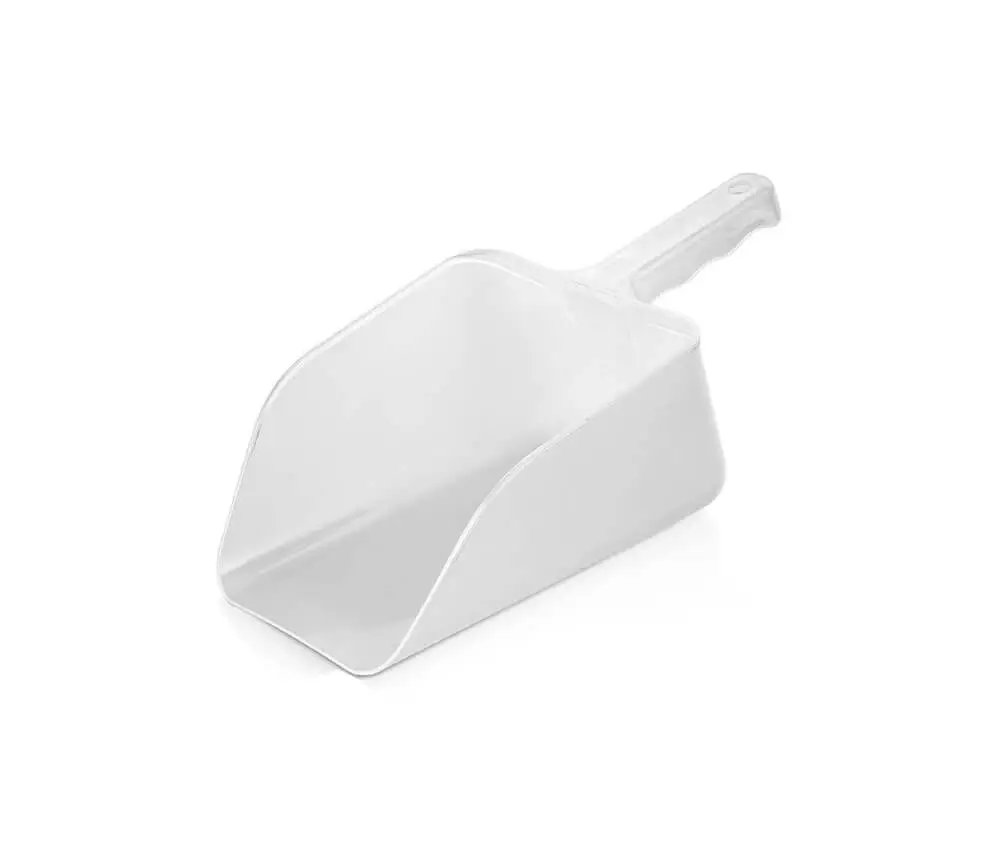 Совок для льоду та сипучих прозорий, поліпроп, 750 мл, арт KN-GISP-02