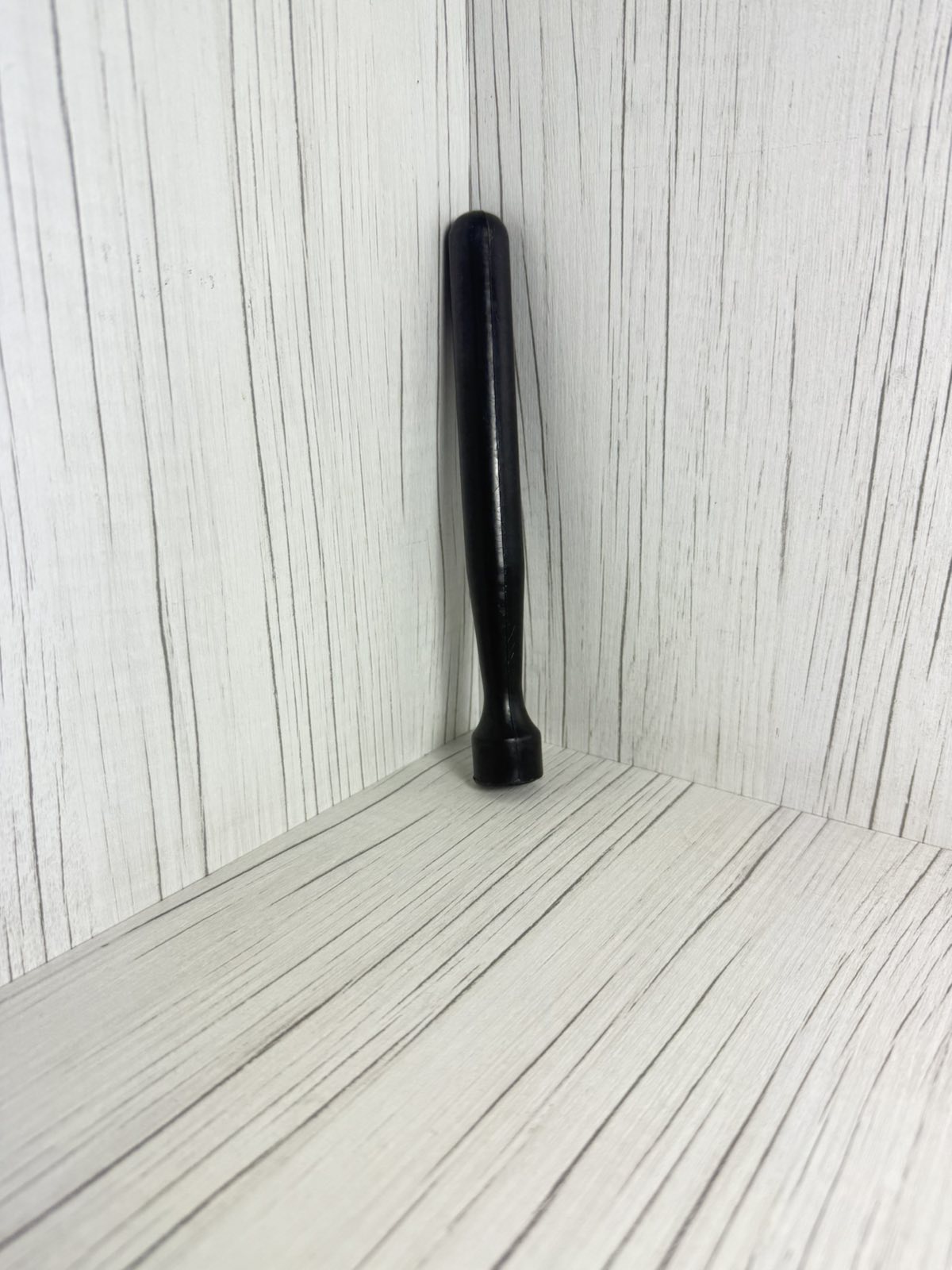 Мадлер, чорний акрил, "глухий", 21 см, арт. KN-BS-V Y3